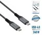 Preview: DINIC USB C 4.0 Kabel, 240W PD, 40Gbps, 1m Typ C auf C